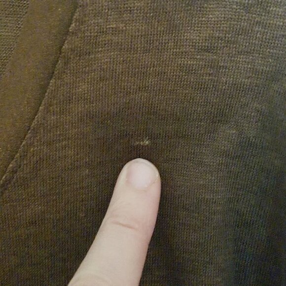 Banana Republic heritage linen brown long sleeve tee size S - Picture 4 of 5